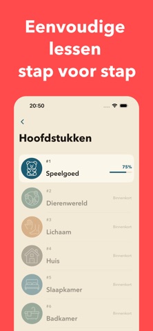 Gebarentaal leren NGT Taal les iPhone screenshot 5