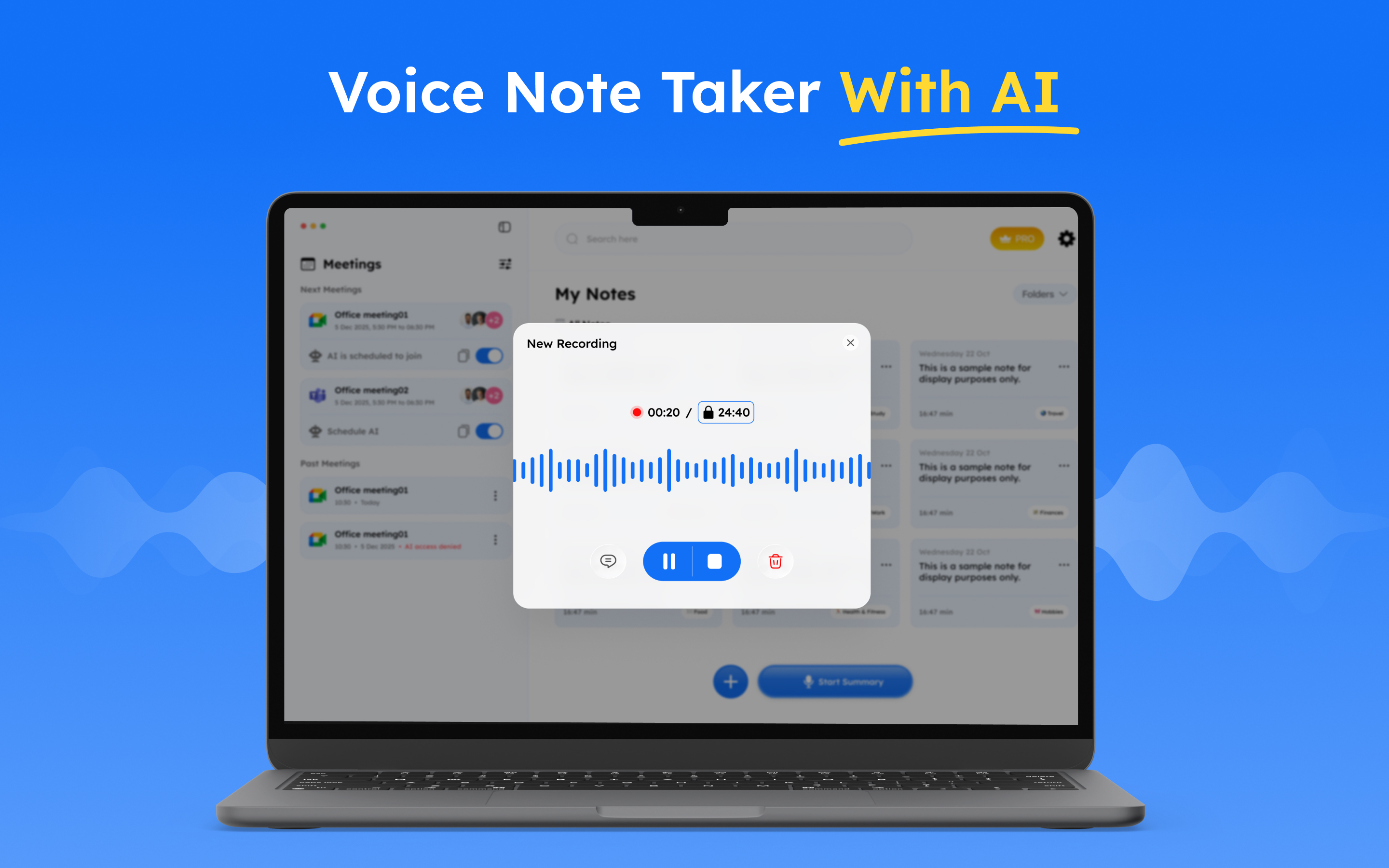 Ai Note Taker: MeetNotes screenshot 22
