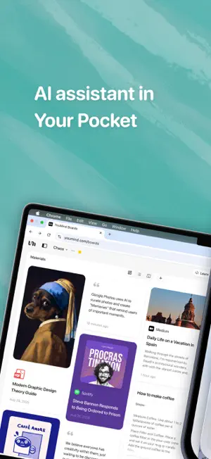 YouMind - AI Chat & Create screenshot 1