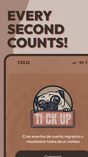 TickUp Countdown screenshot 1
