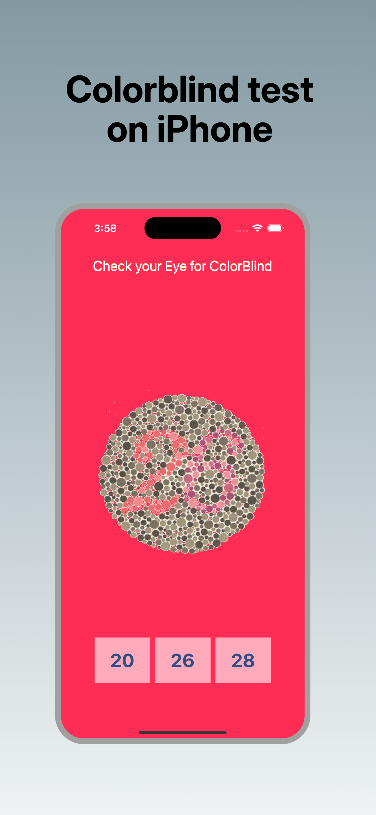 Check your Eye for ColorBlind