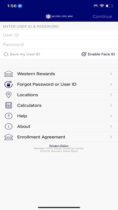 Western State Bank KS Screenshot