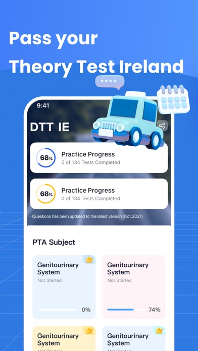 DTT - Theory test Ireland Screenshot