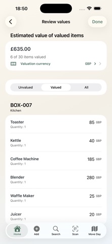 PackQR: House Move Box Scanner Screenshot 10 of 10