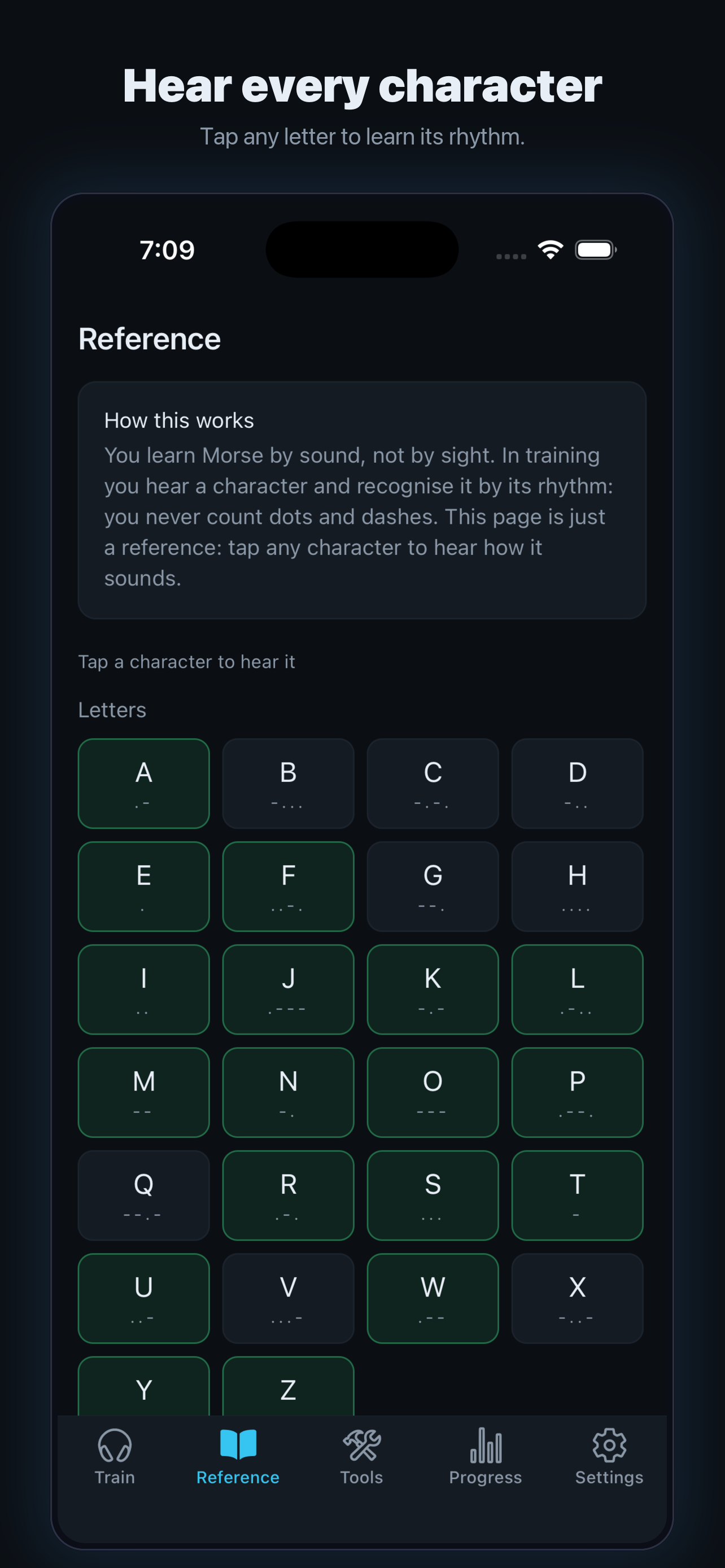 Cadenza: Morse Code Trainer screenshot 4