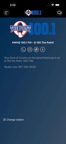 KWHQ-FM screenshot