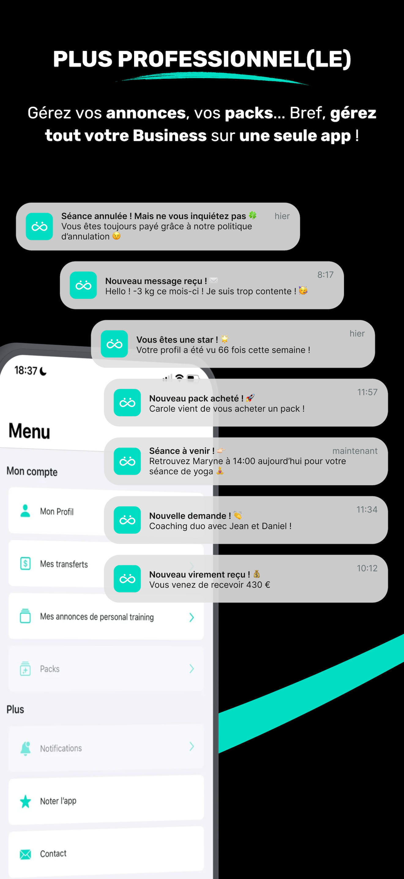 Togever PRO – App de coaching