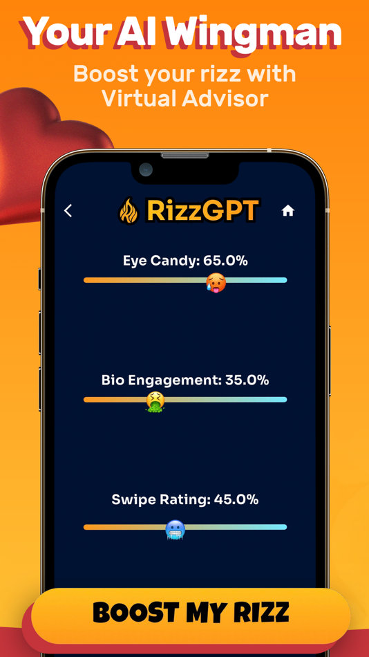 #5. RizzGPT: AI Dating Wingman (iOS) Podle: Ari Wasch