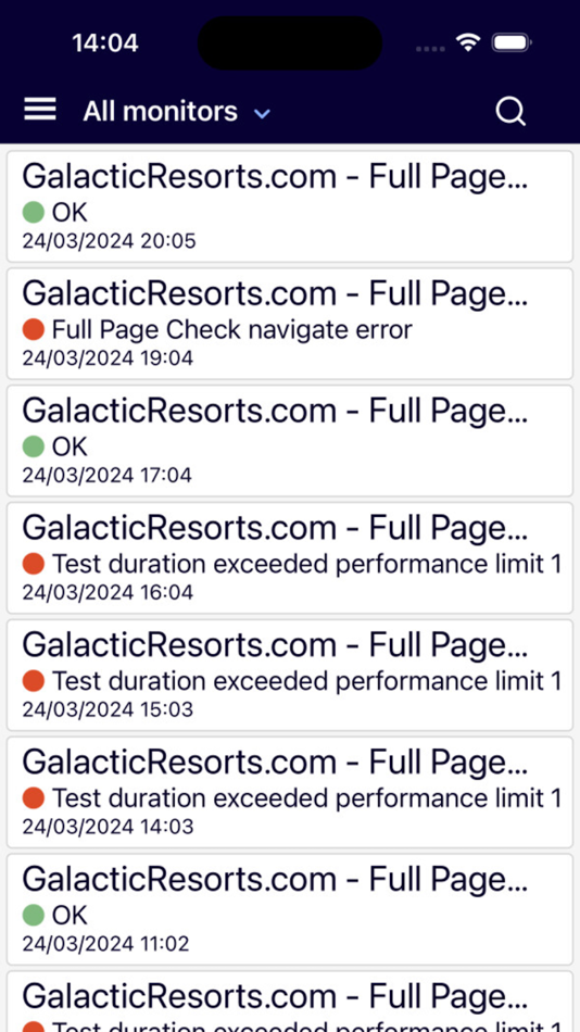 #7. Uptrends (iOS) Bởi: Uptrends.com