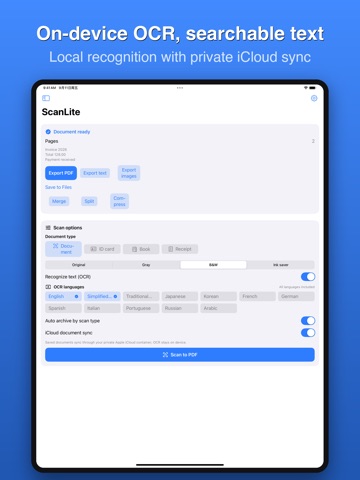 App screenshot