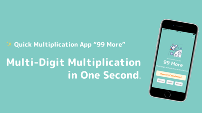 99 More - app for Mental Math Screenshot