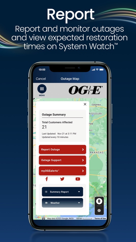 #5. OG&E (iOS) Podle: OG&E
