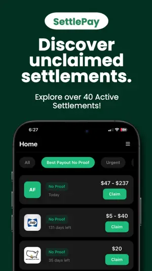 SettlePay screenshot 1
