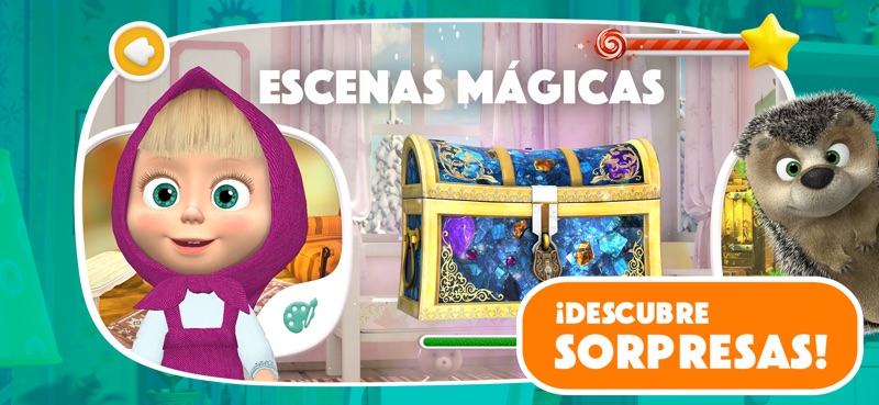 Masha y el Oso: Juegos de Arte screenshot 6
