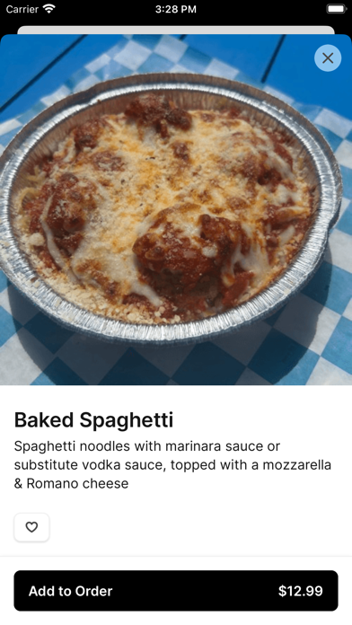 Shore Shack Pizza iPhone screenshot 3 - Food & Drink app