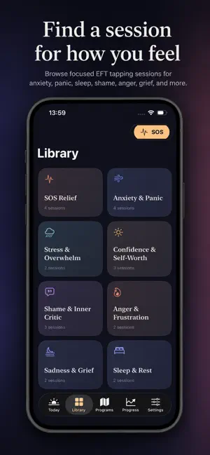 Tappia: EFT Tapping & Calm screenshot 3
