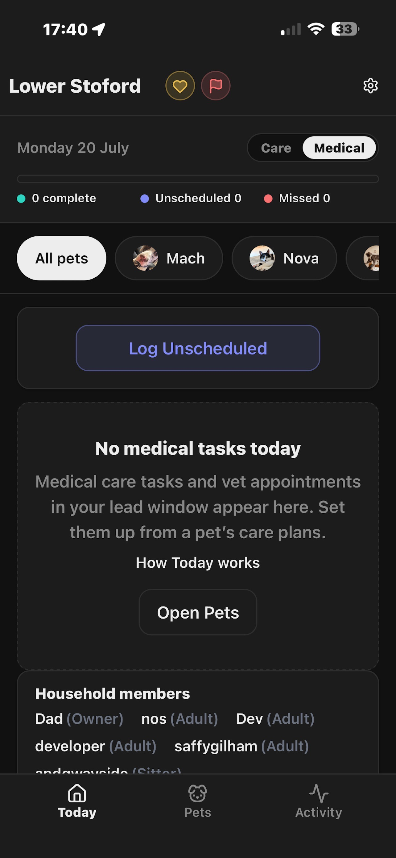Pet Rota - Shared Pet Care screenshot 9