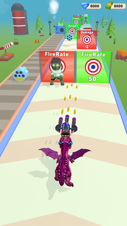 Dino Run Simulator-Weapon Game