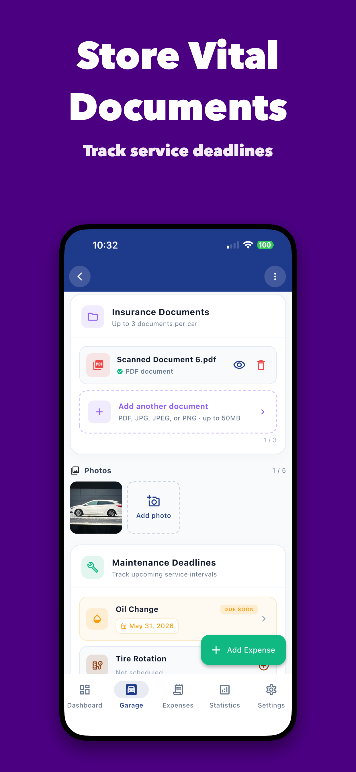 Cars Notes: Vehicle Logbook