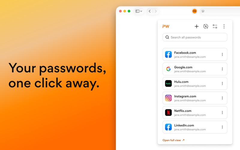 Ultra Passwatch for Safari screenshot