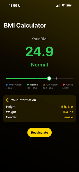BMI Calculator by DevTechie Screenshot 7 of 7