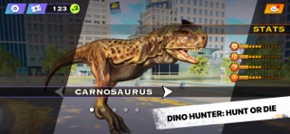 Dino Crash 3D: Hunting World iPhone screenshot