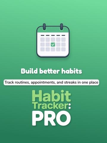 Habit Tracker: Pro iPad screenshot