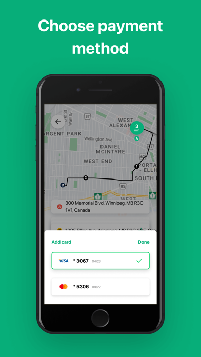 iCAB Winnipeg Screenshot