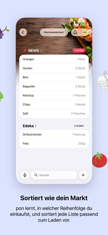 pon - smarte Einkaufsliste screenshot 5 of 8