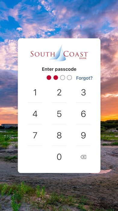 Screenshot 2 of South Coast Bank App