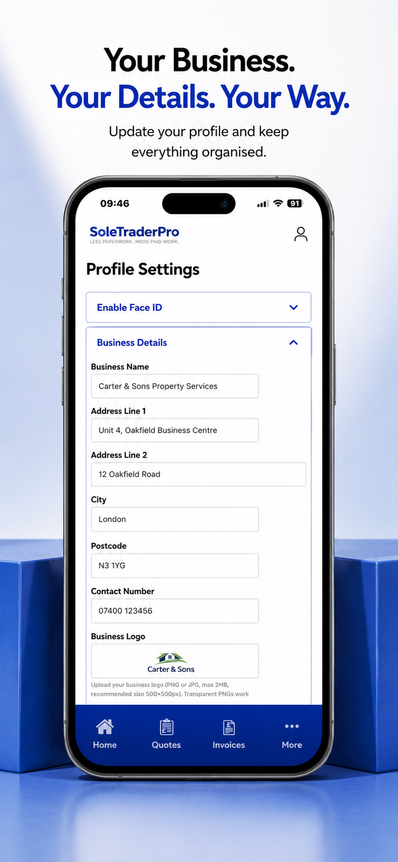 SoleTraderPro screenshot 7