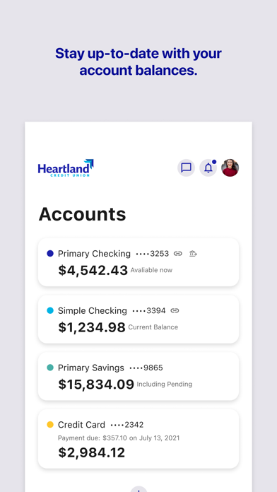 Heartland Credit Union (WI) Screenshot