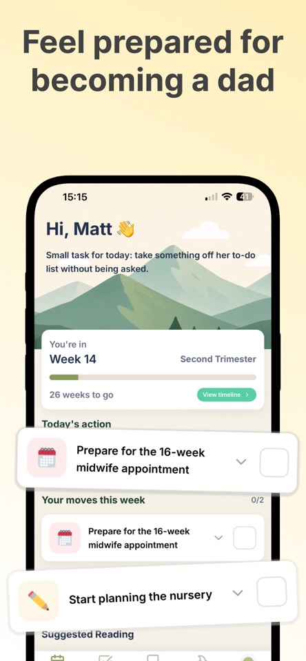 Paternal: Dad Pregnancy App screenshot 2