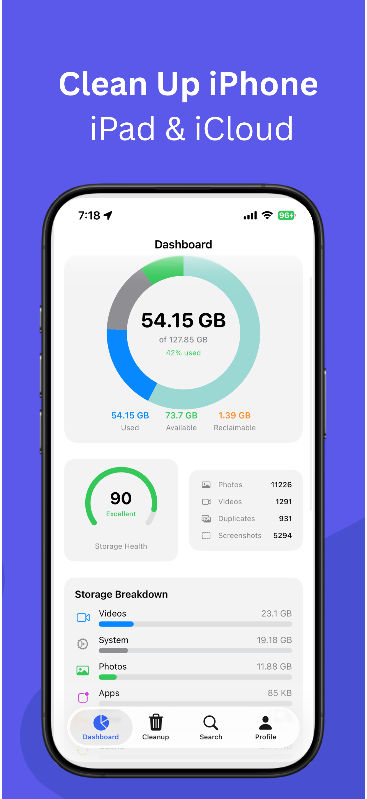 Cleanify Phone Storage Cleaner