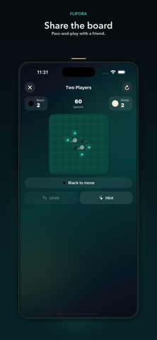 Flipora: Disc Strategy iPhone screenshot