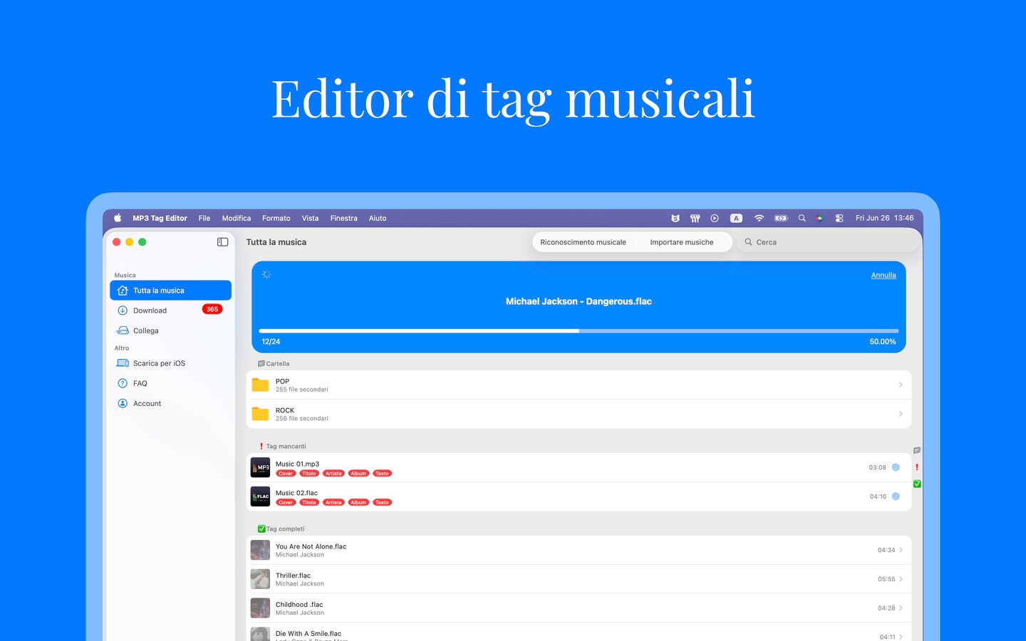 Schermata dell’app 2