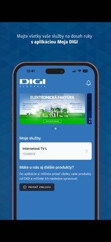 Moja DIGI screenshot