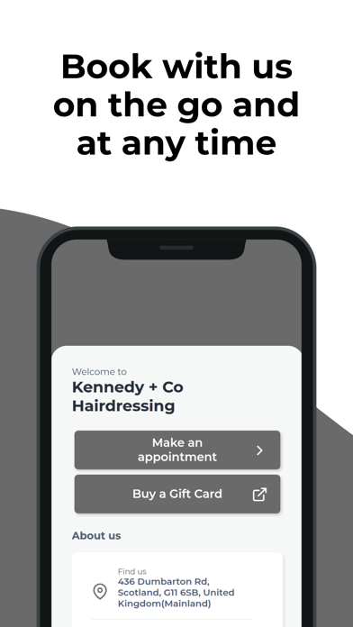 Screenshot #1 pour Kennedy and Co Hairdressing