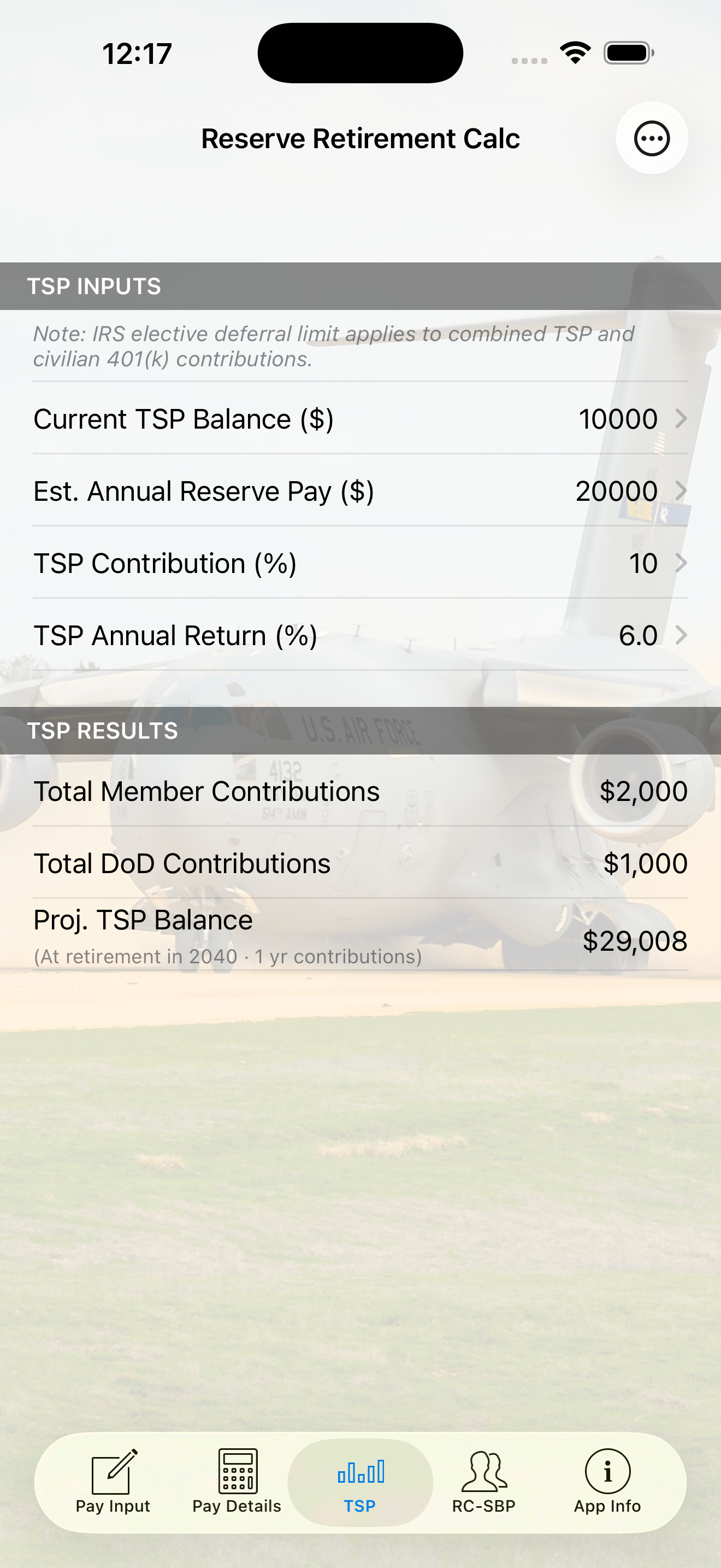 Military Reserve Retirement