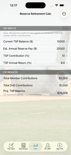 Military Reserve Retirement screenshot 3