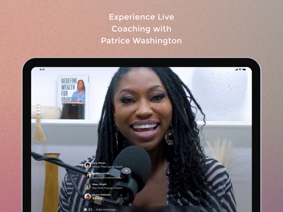 Redefining Wealth iPad screenshot 1 - Lifestyle app