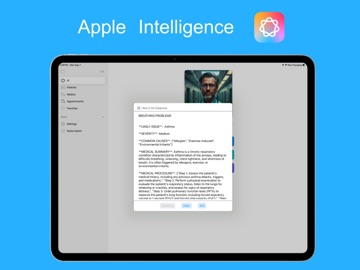 XPatient iPad screenshot