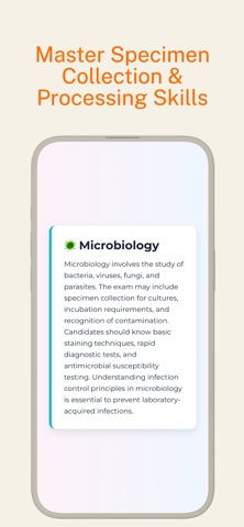 CMLA Prep: Medical Laboratory iPhone screenshot