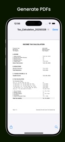 India Income Tax Calculator screenshot
