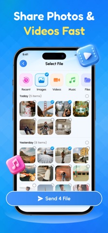Transfer Data Between Phones screenshot