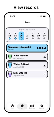 Drinkin - Water Tracker Screenshot 3 of 7