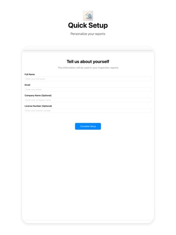 Home Inspection AI iPad screenshot