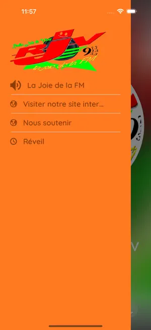 RJV Radio Joie de Vivre screenshot 1