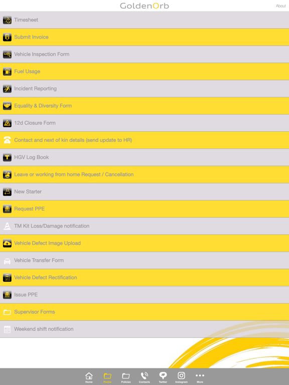 Golden Orb iPad screenshot