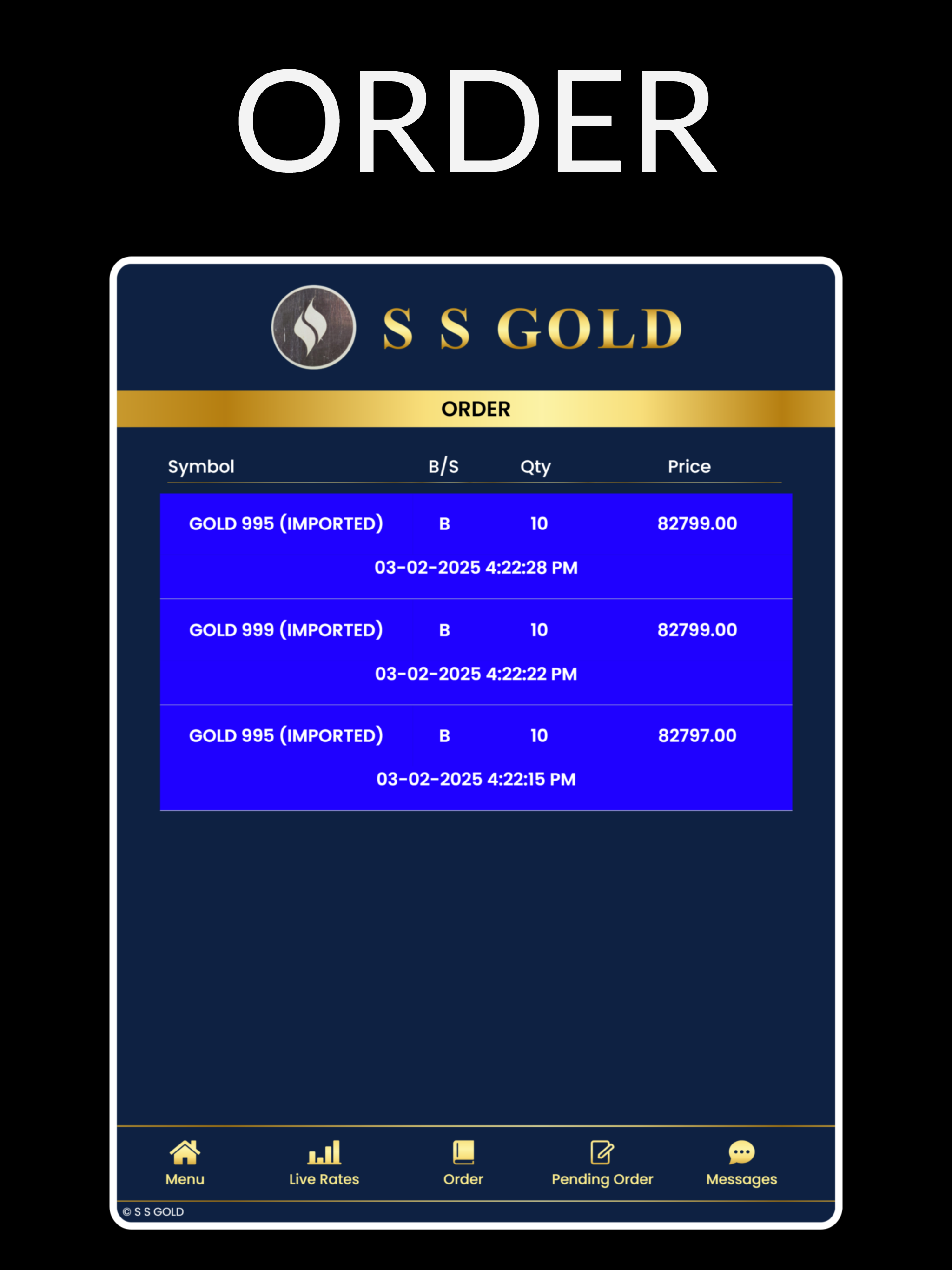S S Gold LIve screenshot 13